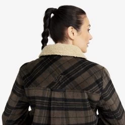 Lumber Jacket Women Mud/Black -Clothing Sales Store 00367902 2ff8 46cb 84a0 e0faebb42e56