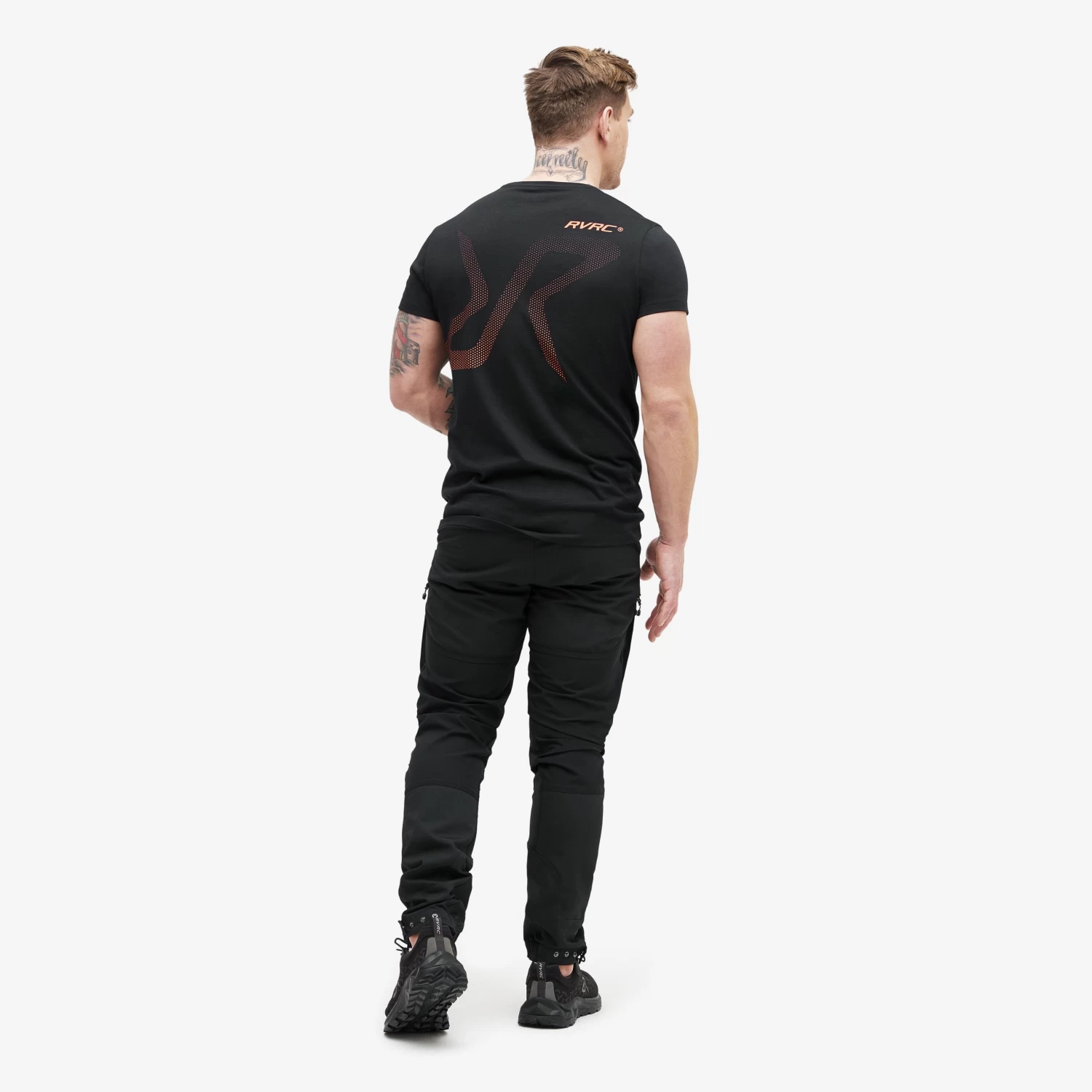 Fat Graphic Tee Men Black/Flame 6 Fat Graphic Tee Men Black/Flame - Image 4