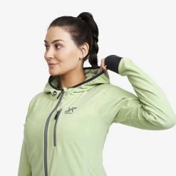 Trekker Hoodie Women Smoke Green -Clothing Sales Store 0233e226 dff5 4ae3 9952 cad51ff3777d