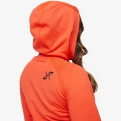 Illusion Hoodie Women Mandarin Red -Clothing Sales Store 03f3b243 2a04 49fb aeac ad421902370b
