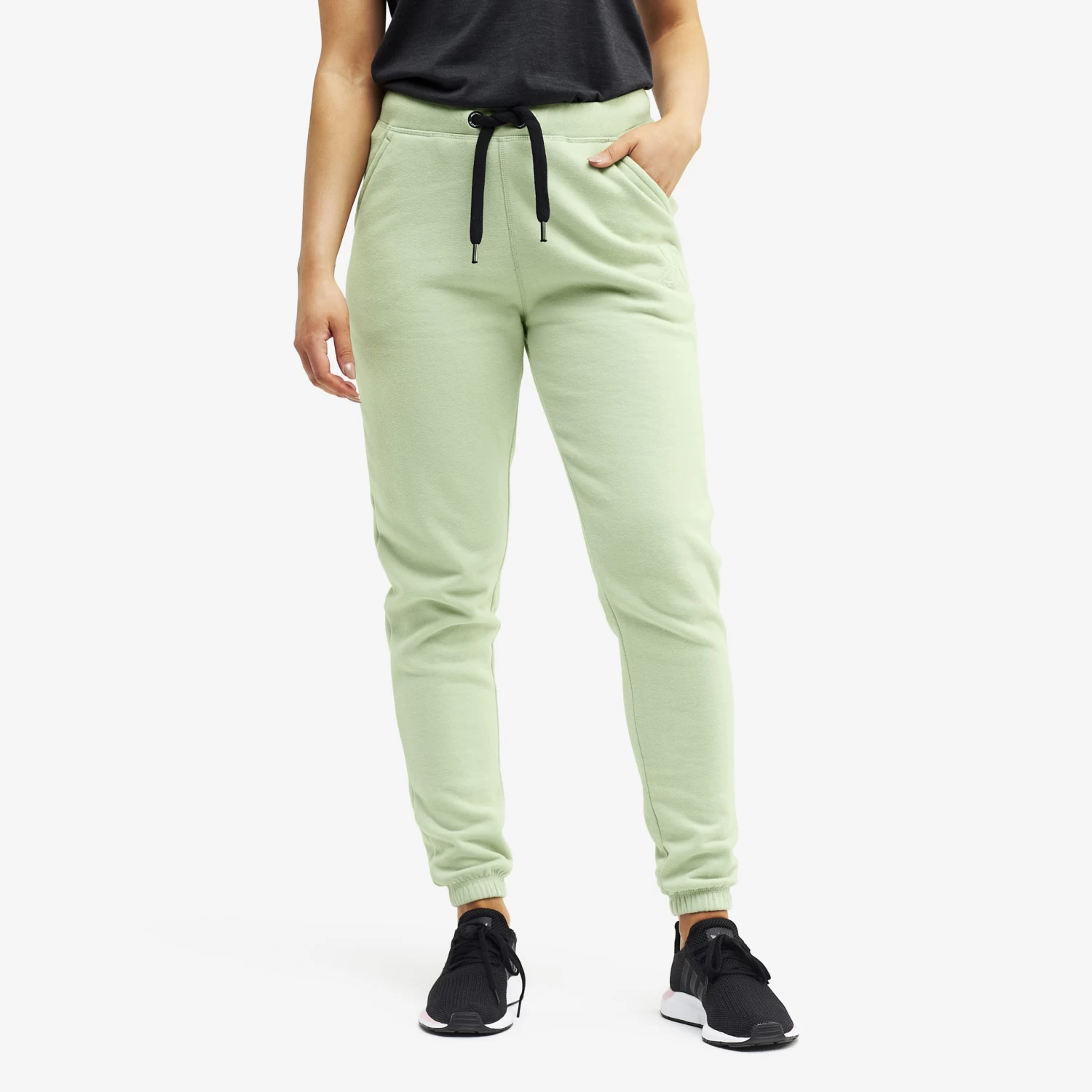 Chill Highwaist Trousers Women Smoke Green 3 Chill Highwaist Trousers Women Smoke Green