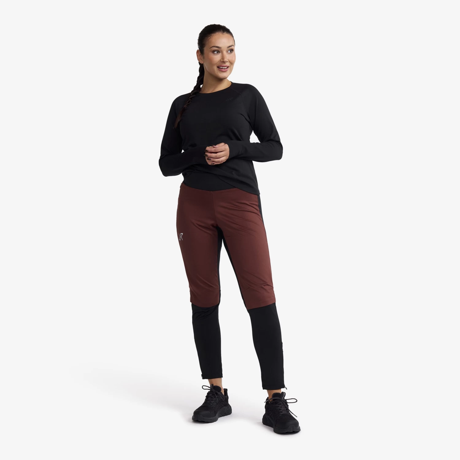 Prep Crew Neck Top Women Black 4 Prep Crew Neck Top Women Black - Image 2