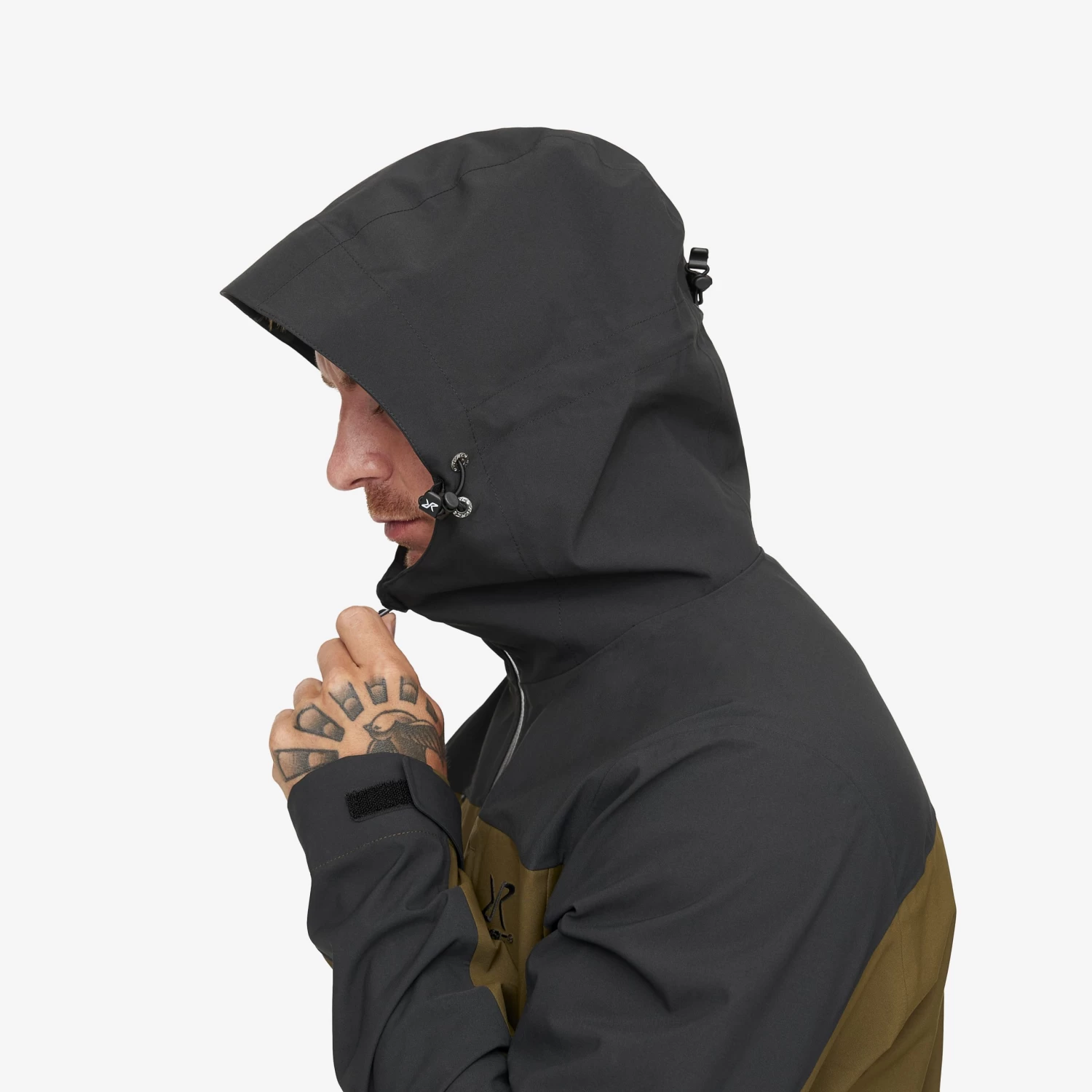 Silence Proshell Jacket Men Dark Olive/Moonless Night 8 Silence Proshell Jacket Men Dark Olive/Moonless Night - Image 6