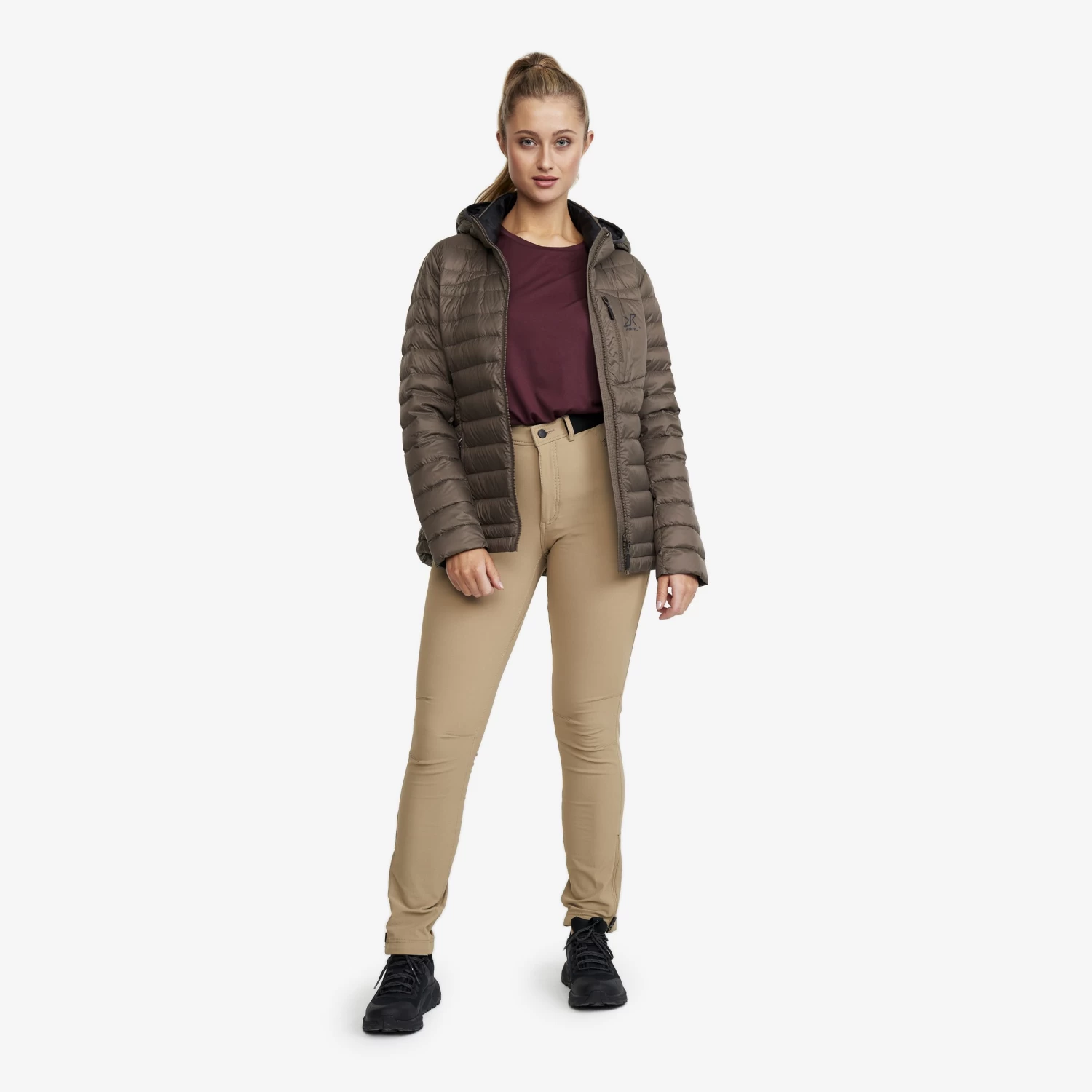 Daybreak Trousers Women Khaki 4 Daybreak Trousers Women Khaki - Image 2