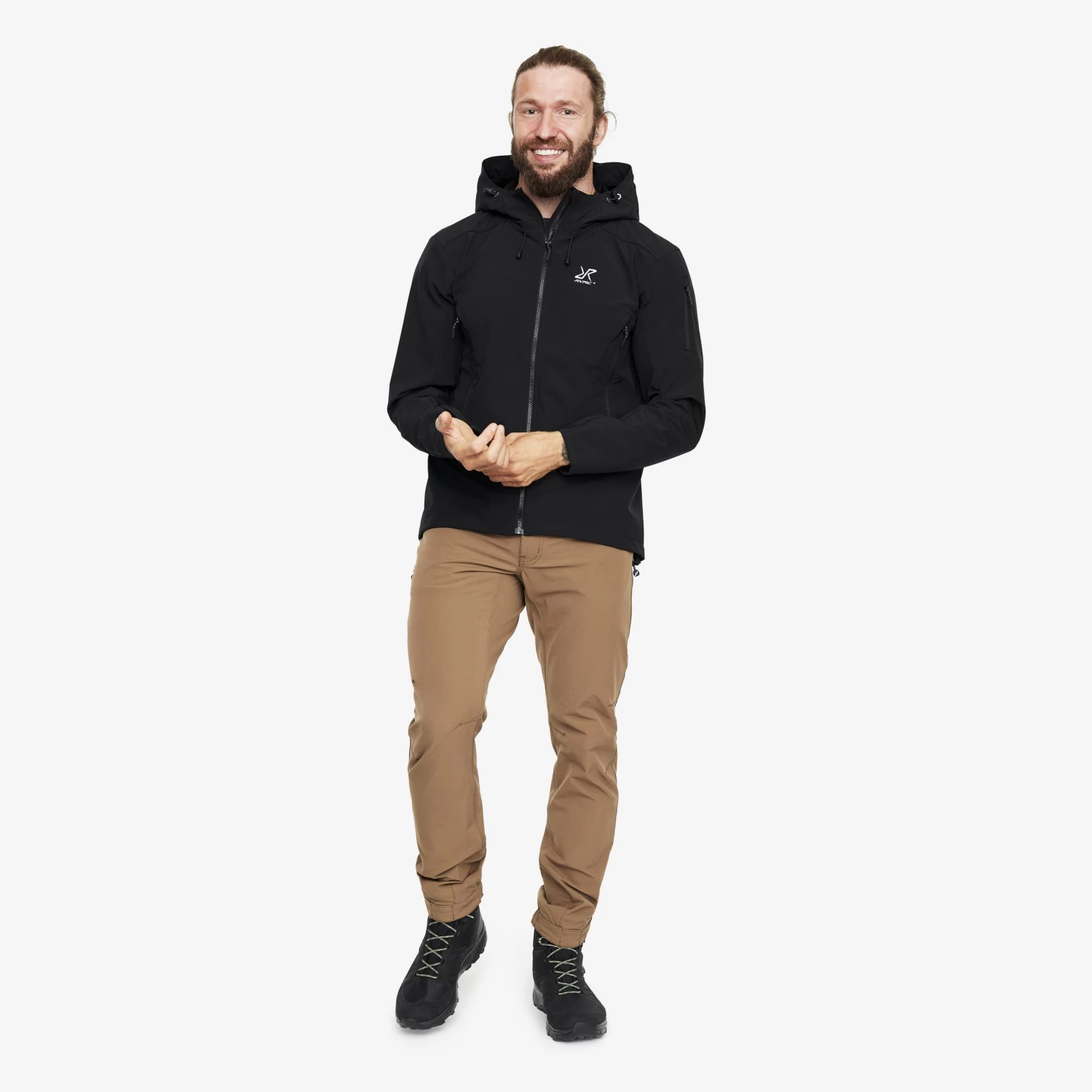 Reckon Softshell Jacket Men Black 4 Reckon Softshell Jacket Men Black - Image 2