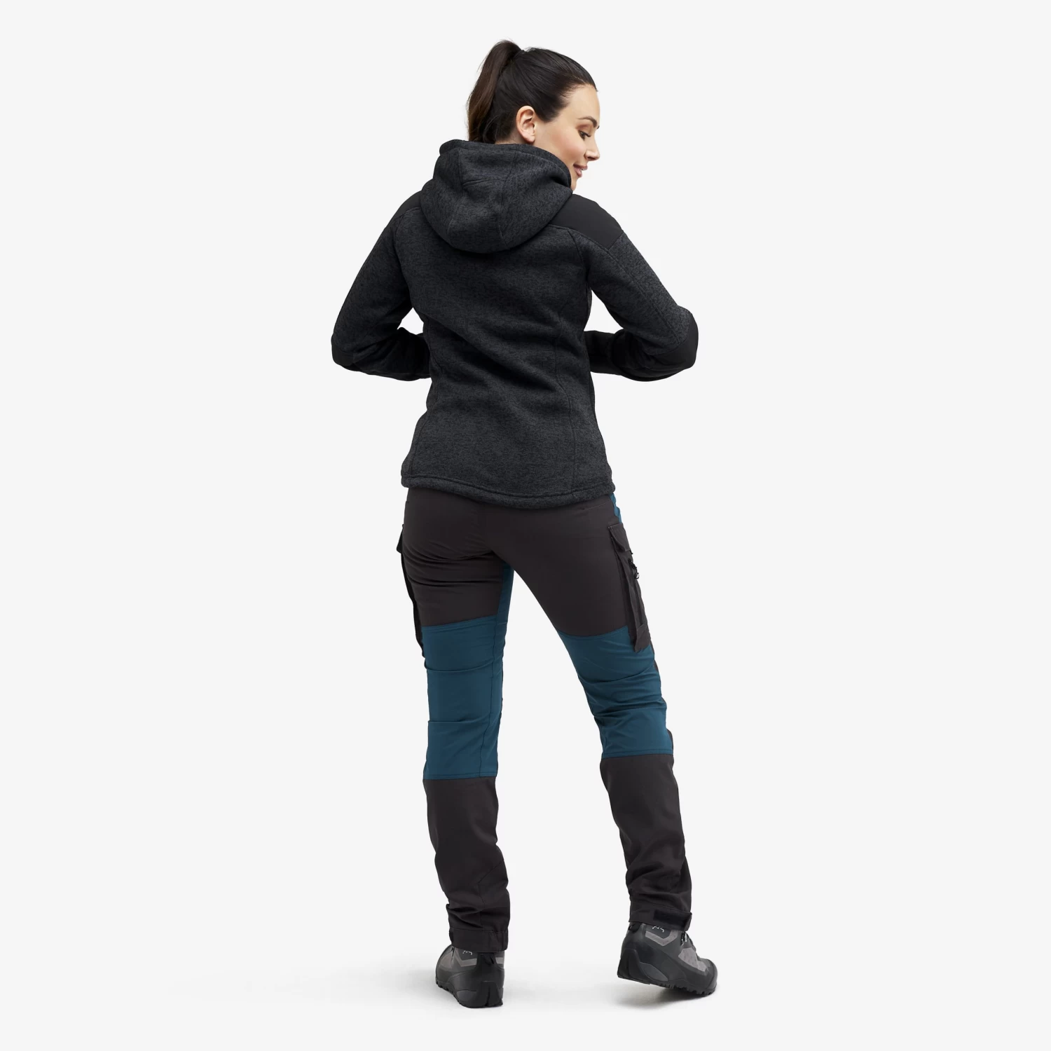 Tornado Hoodie Women Black 5 Tornado Hoodie Women Black - Image 3