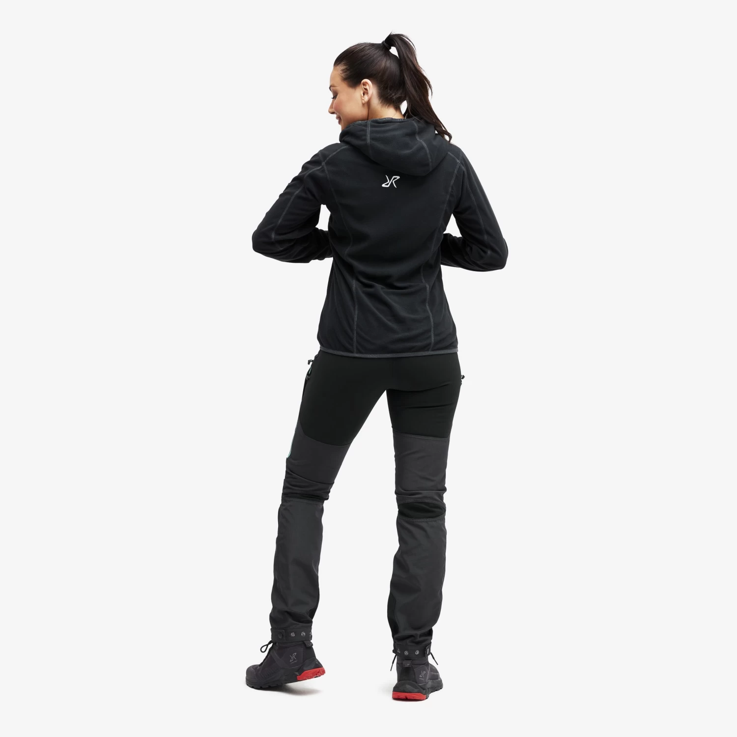 Trekker Hoodie Women Black 4 Trekker Hoodie Women Black - Image 2