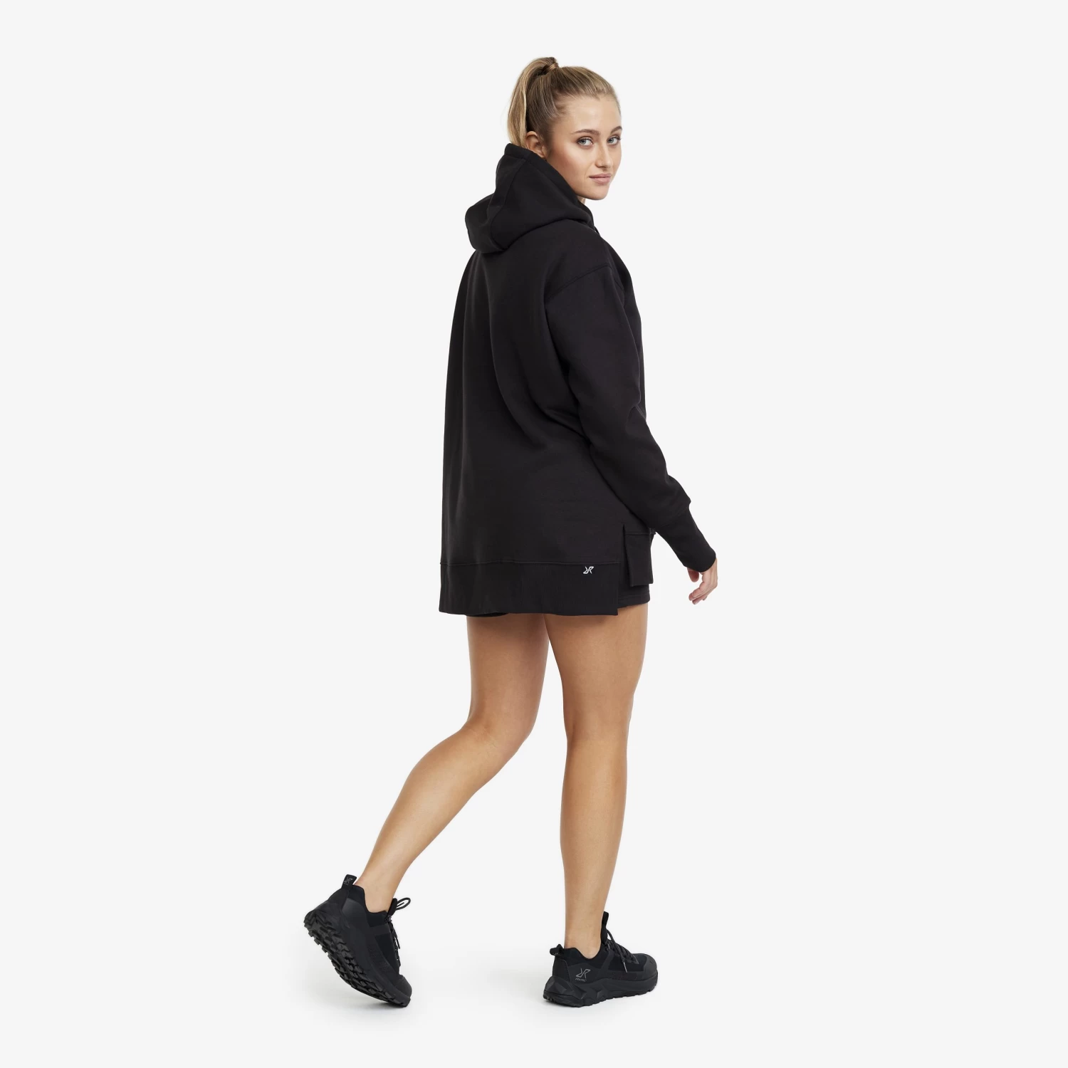 Lounge Hoodie Women Black 5 Lounge Hoodie Women Black - Image 3