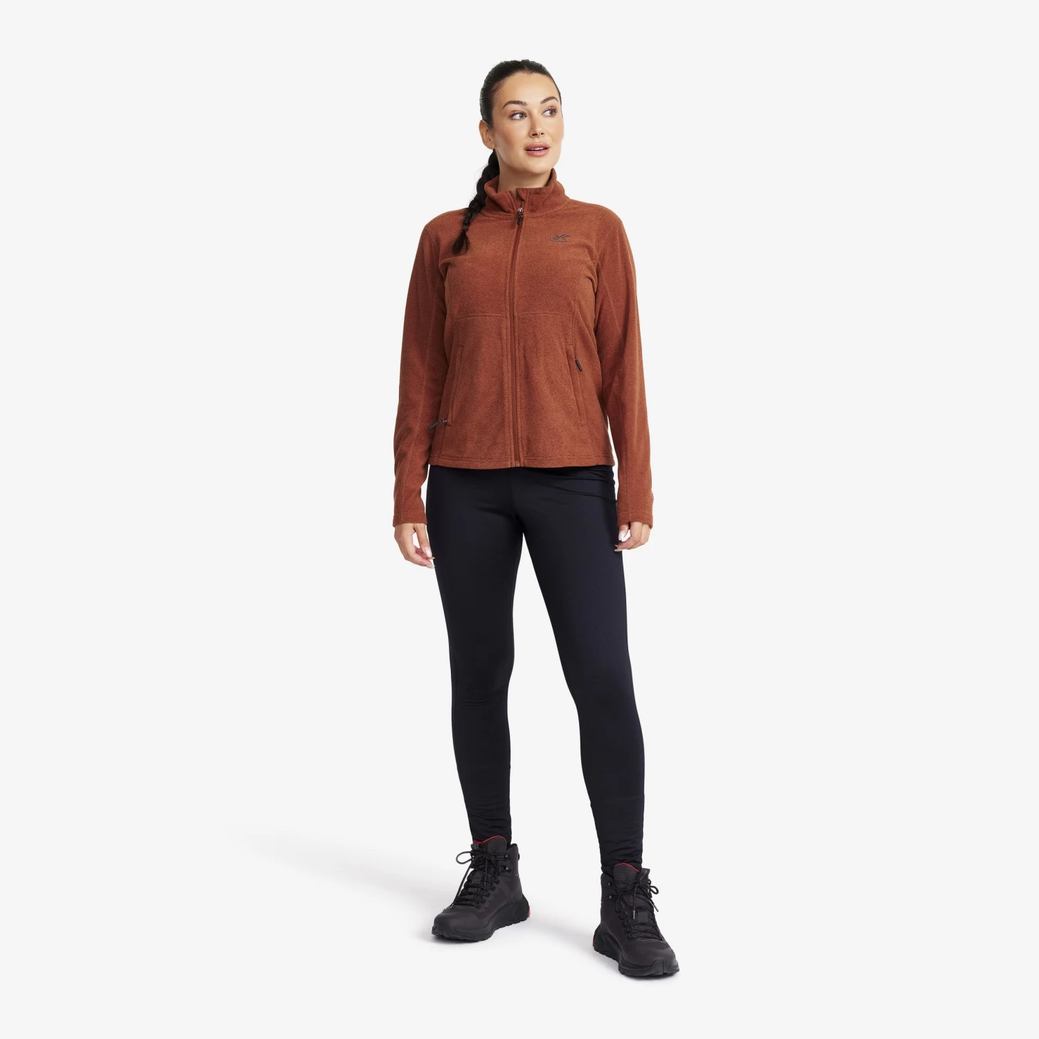 Essential Full-zip Fleece Women Smoked Paprika 4 Essential Full-zip Fleece Women Smoked Paprika - Image 2