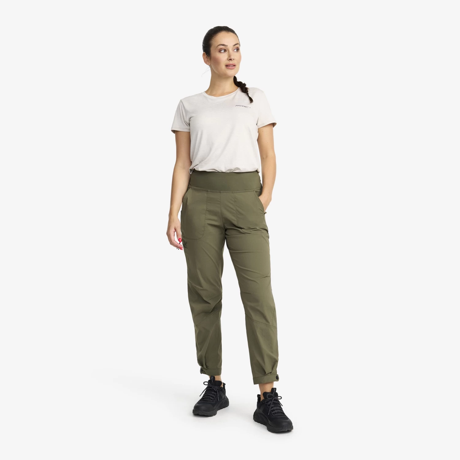 Breezy Outdoor Trousers Women Grape Leaf 4 Breezy Outdoor Trousers Women Grape Leaf - Image 2
