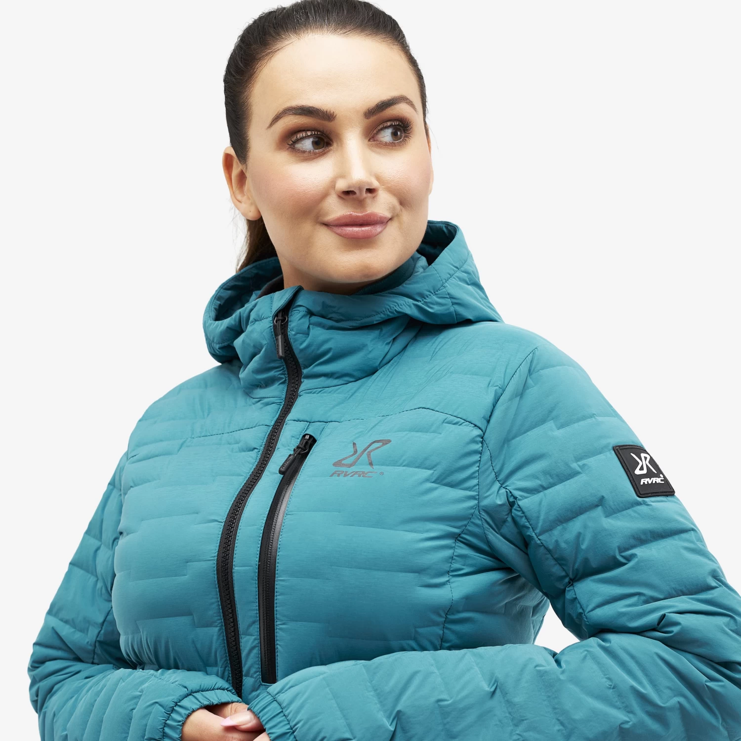 Flex Down Jacket Women Ocean Depth 6 Flex Down Jacket Women Ocean Depth - Image 4