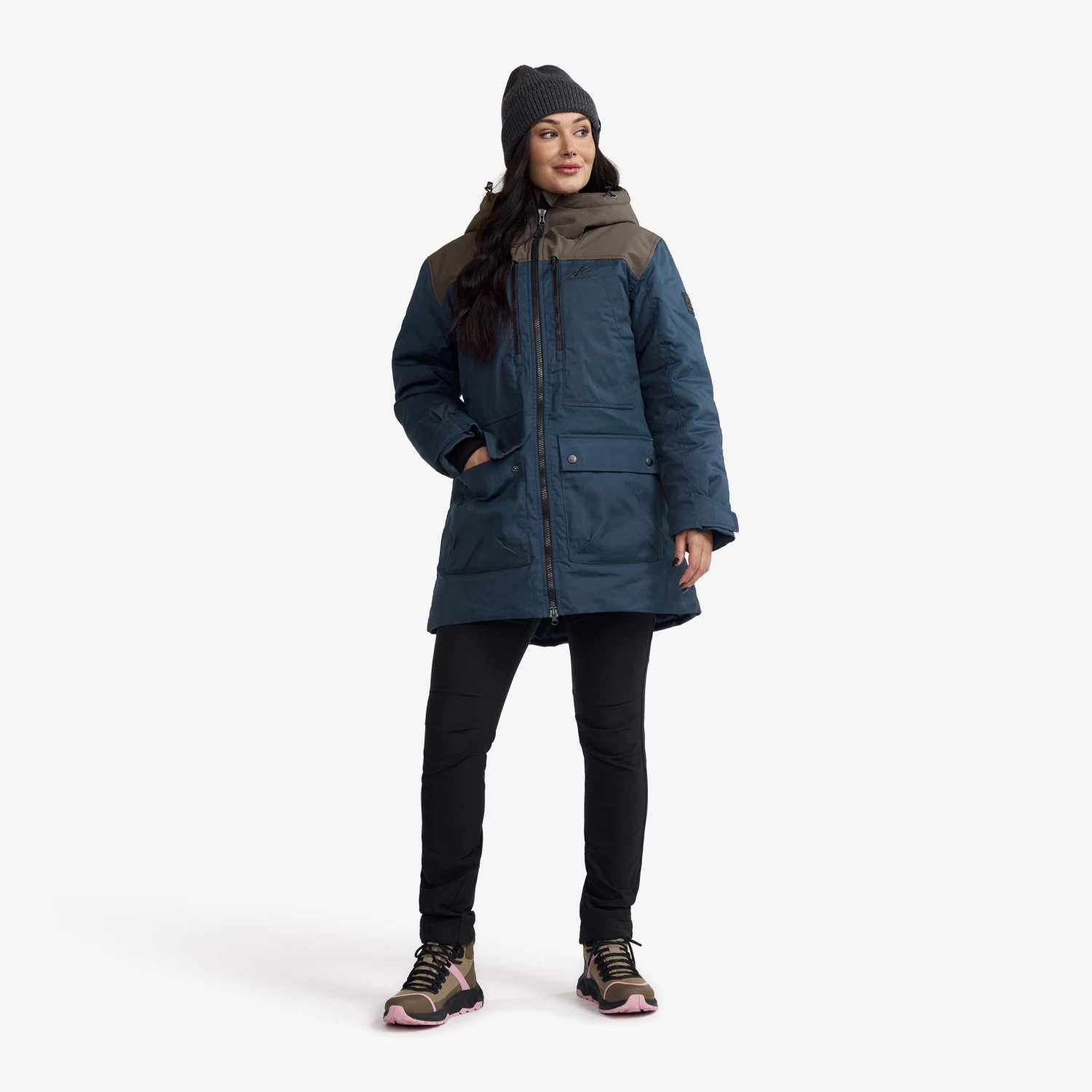 Outdoor Parka Women Moonlit Ocean 4 Outdoor Parka Women Moonlit Ocean - Image 2