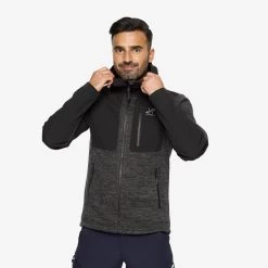 Wander Pro Wool Hoodie Men Anthracite