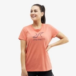 Nerd Tee Women Burnt Coral