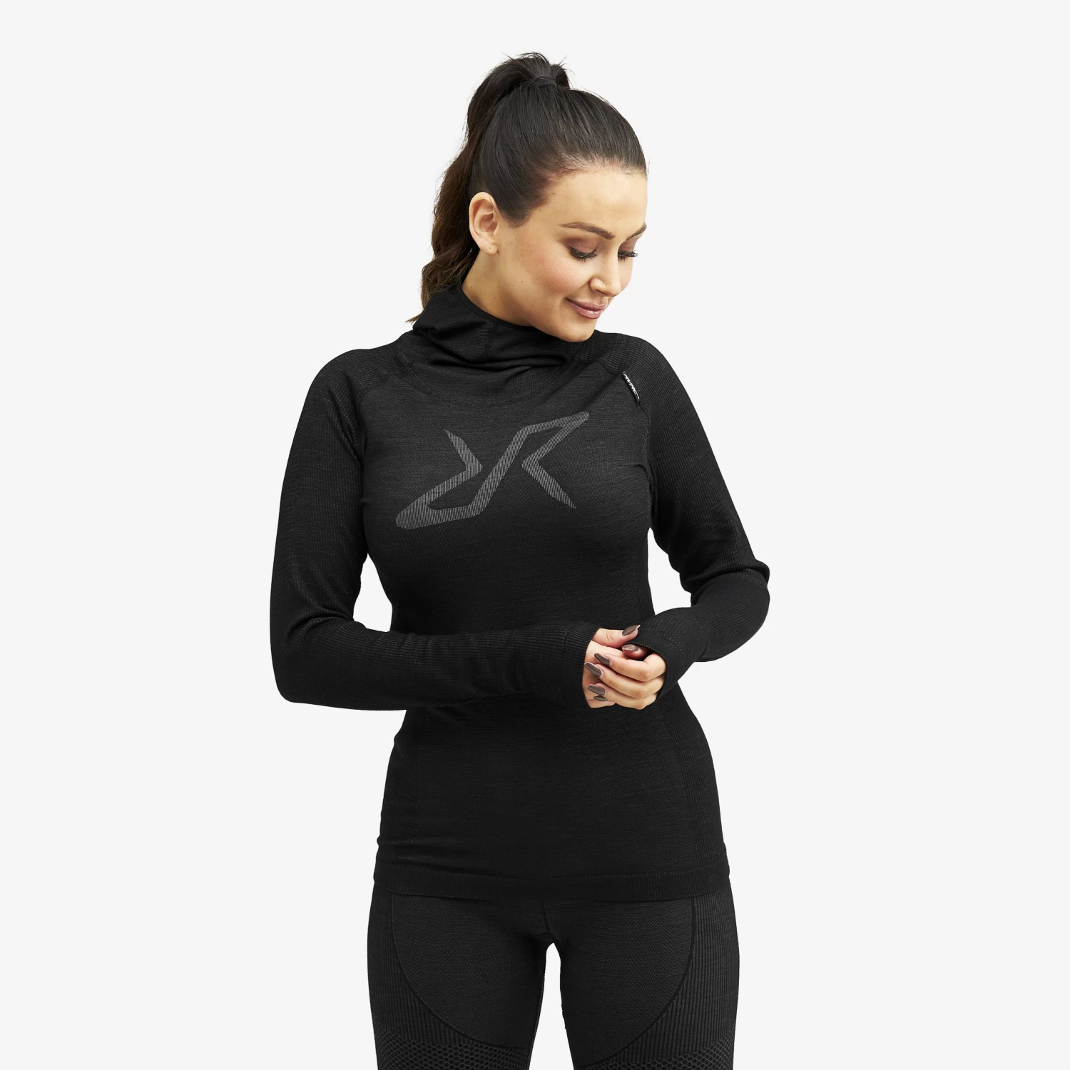 Fuse Merino Base Layer Set Women Anthracite 5 Fuse Merino Base Layer Set Women Anthracite - Image 3