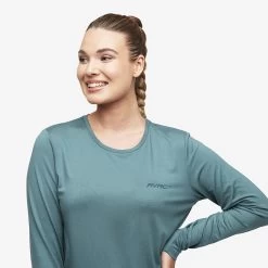 Vagabond Long Sleeve Tee Women Ocean Teal -Clothing Sales Store 561e7383 238a 406a 933c 80ec2ed7ad92