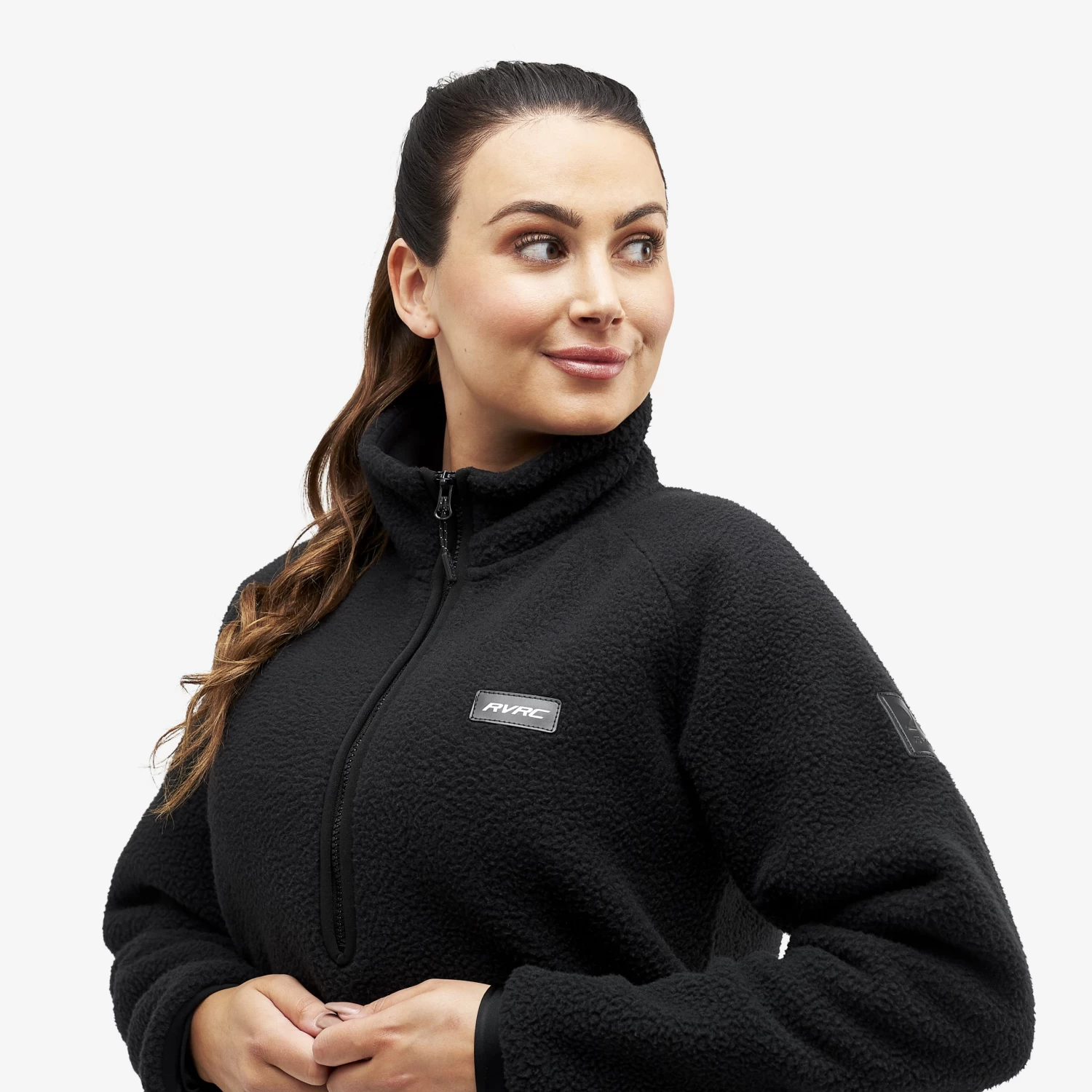 Sherpa Fleece Women Caviar 6 Sherpa Fleece Women Caviar - Image 4