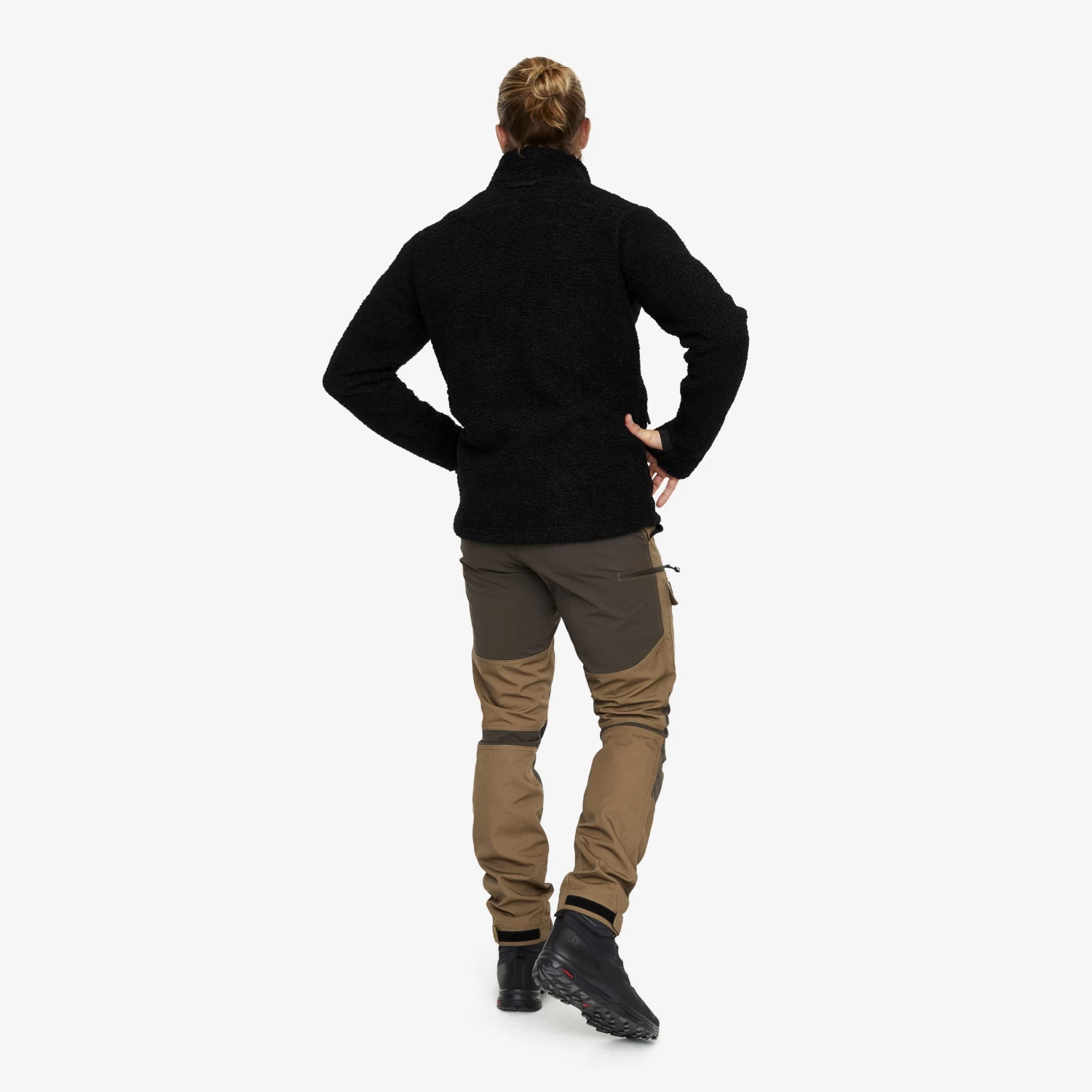 Bigfoot Pile Fleece Men Jetblack 4 Bigfoot Pile Fleece Men Jetblack - Image 2