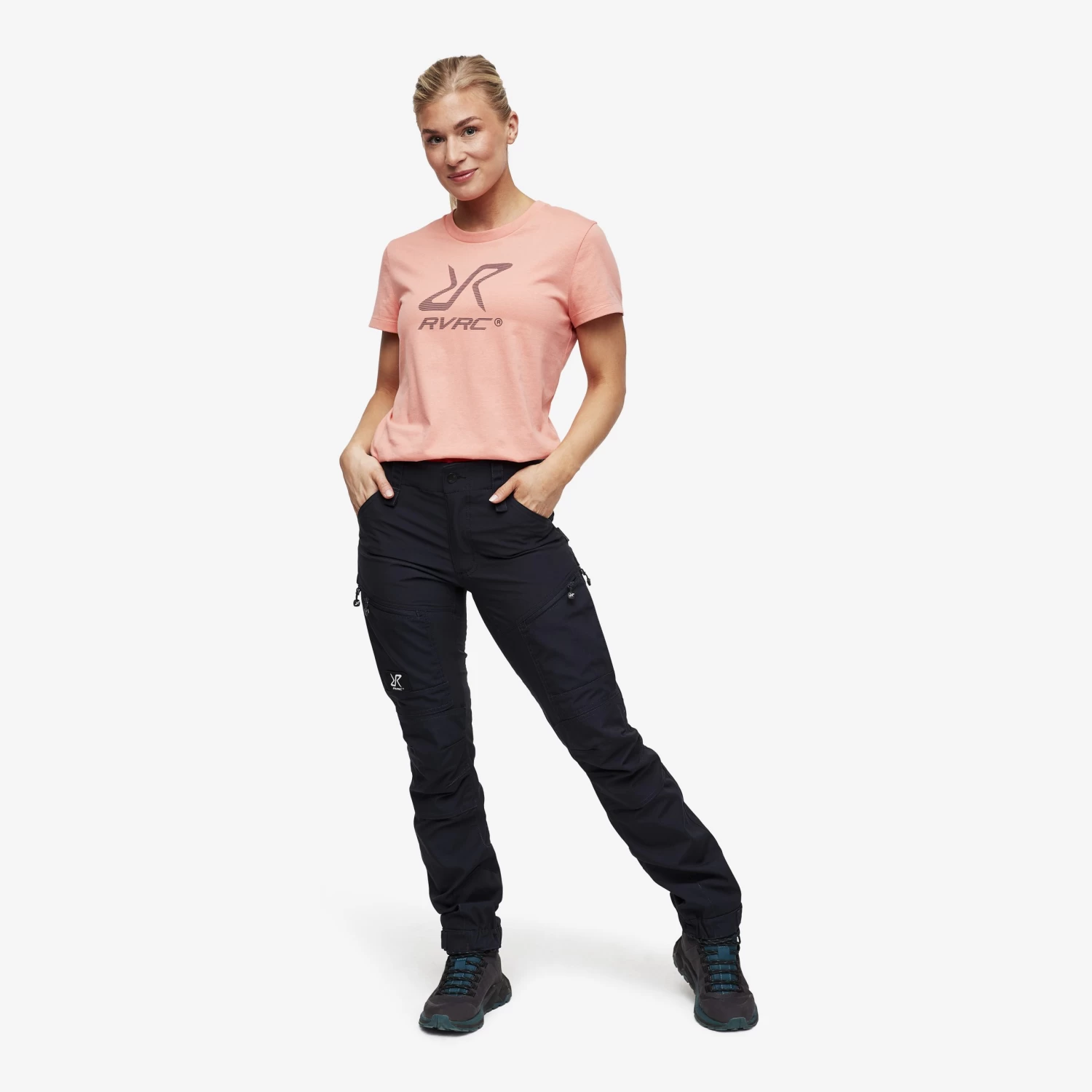 RVRC GP Pro Short Trousers Women Peacemaker Blue 4 RVRC GP Pro Short Trousers Women Peacemaker Blue - Image 2