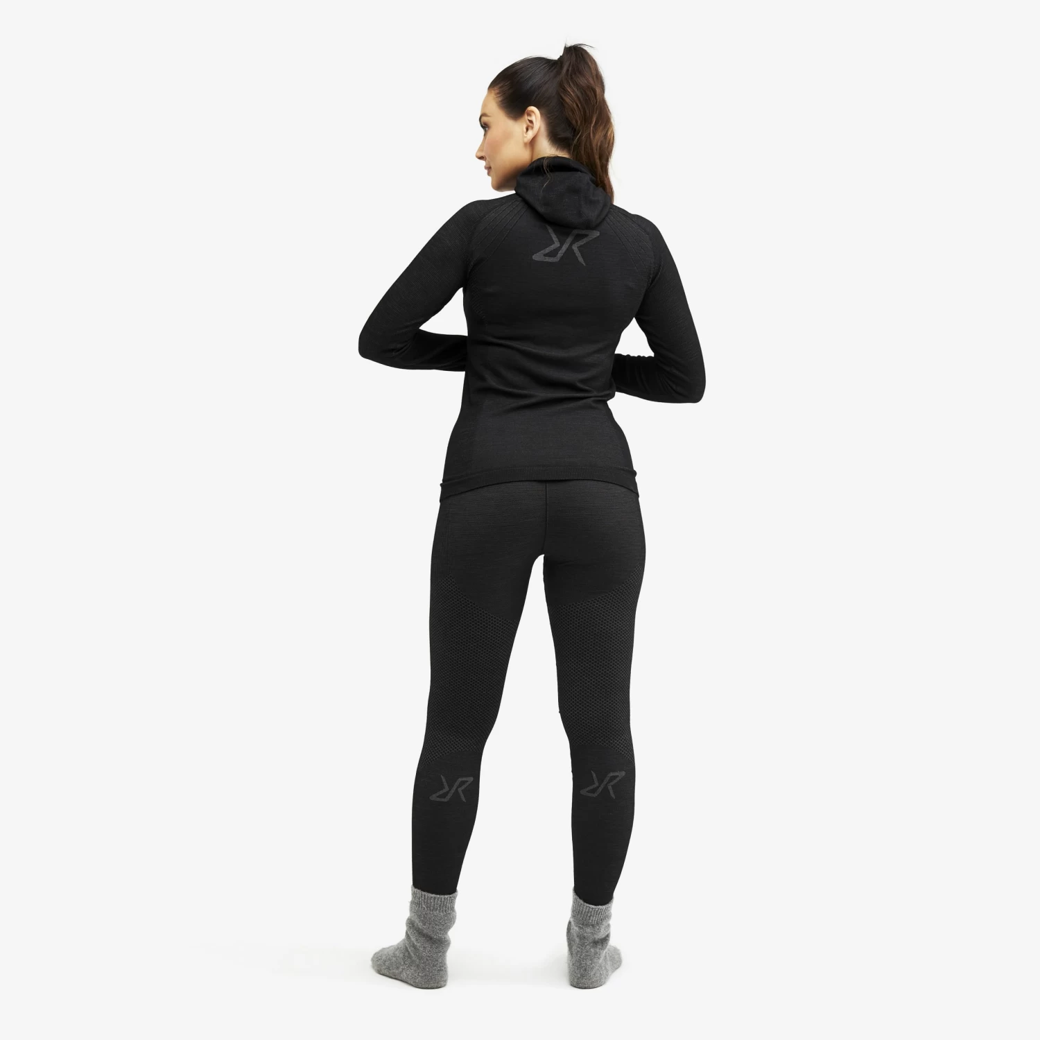 Fuse Merino Base Layer Set Women Anthracite 4 Fuse Merino Base Layer Set Women Anthracite - Image 2