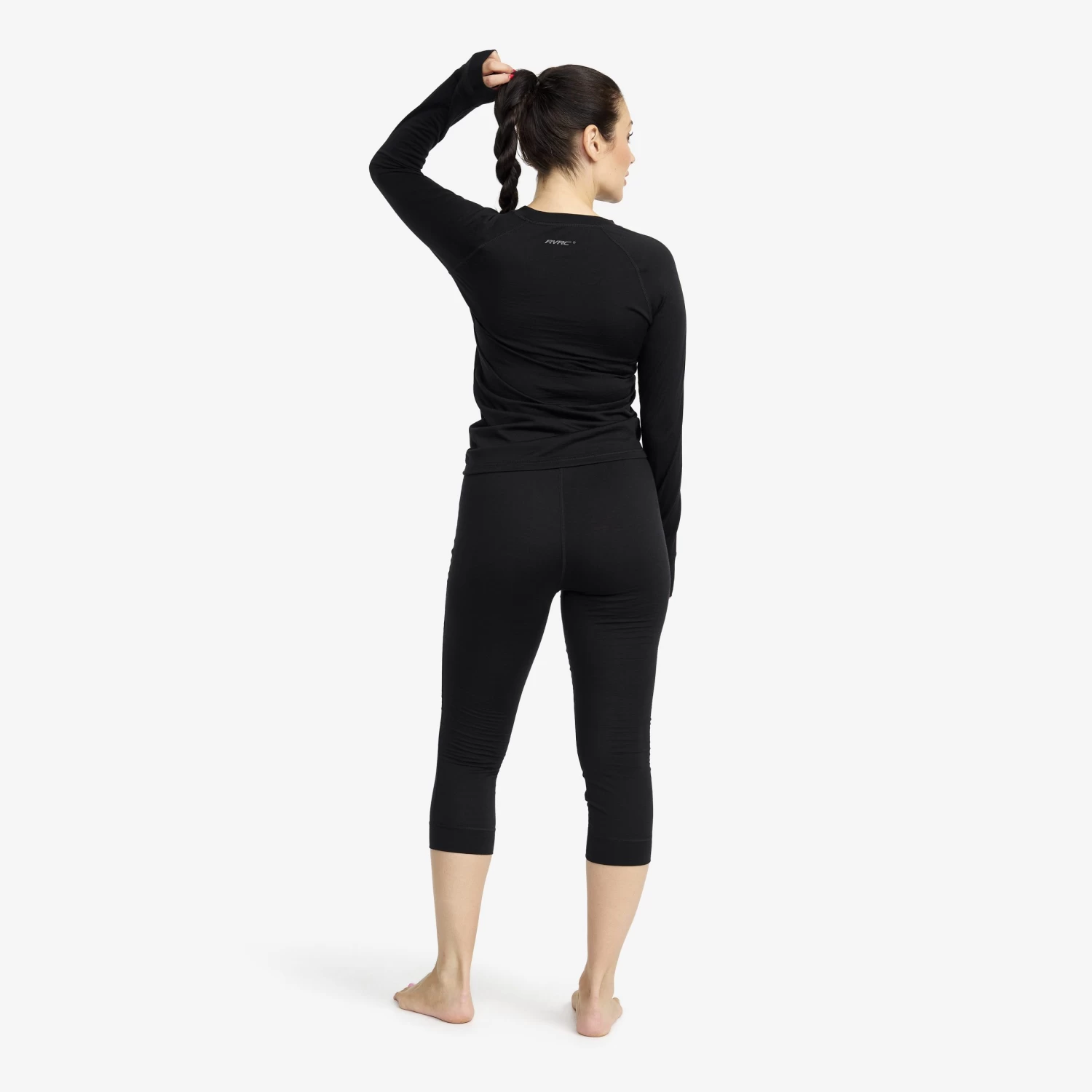 Mount Merino 3/4 Trousers Women Black 5 Mount Merino 3/4 Trousers Women Black - Image 3