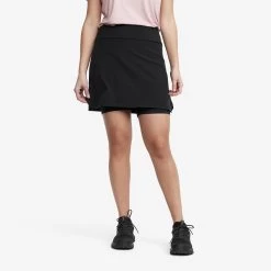 2-in-1 Skirt Women Black