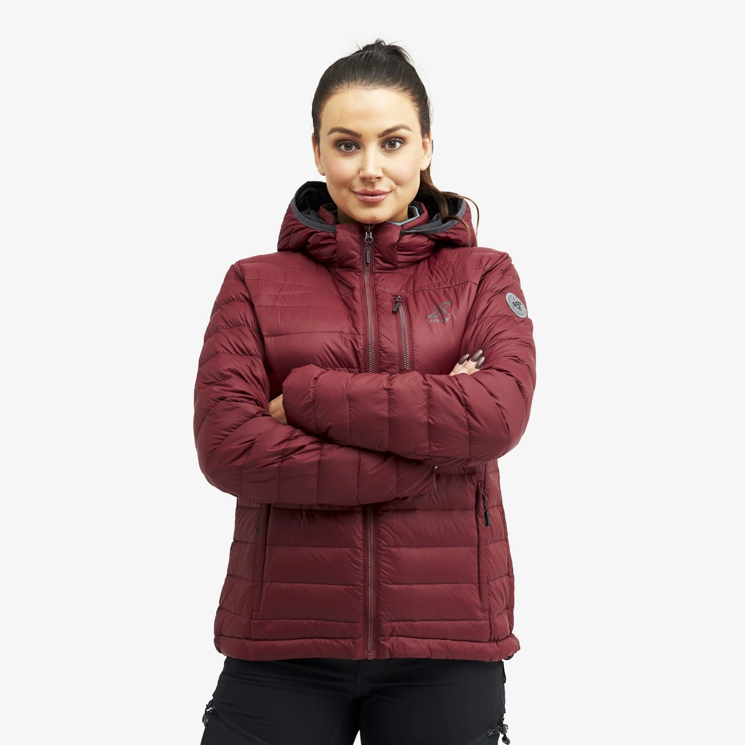 Helium Down Jacket Women Bison Red 3 Helium Down Jacket Women Bison Red
