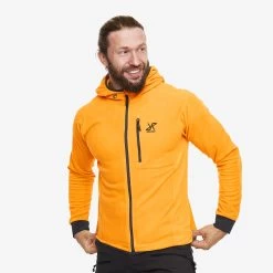 Trekker Hoodie Men Radiant Yellow