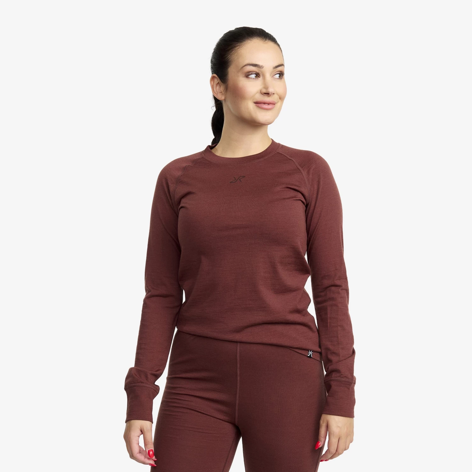 Mount Merino Long Sleeve Top Women Earth 3 Mount Merino Long Sleeve Top Women Earth