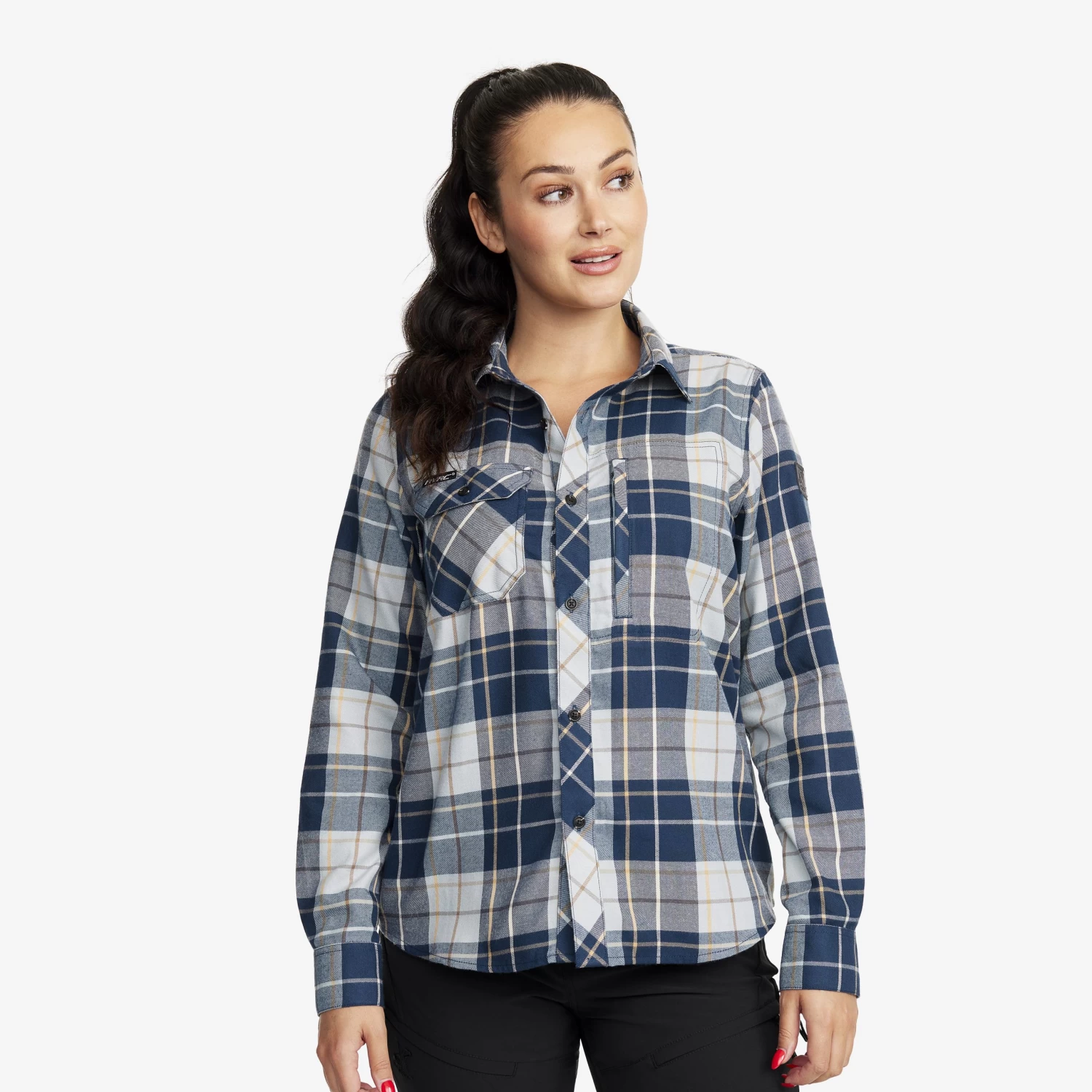 Flannel Shirt Women Moonlit Ocean/Blueberry 3 Flannel Shirt Women Moonlit Ocean/Blueberry