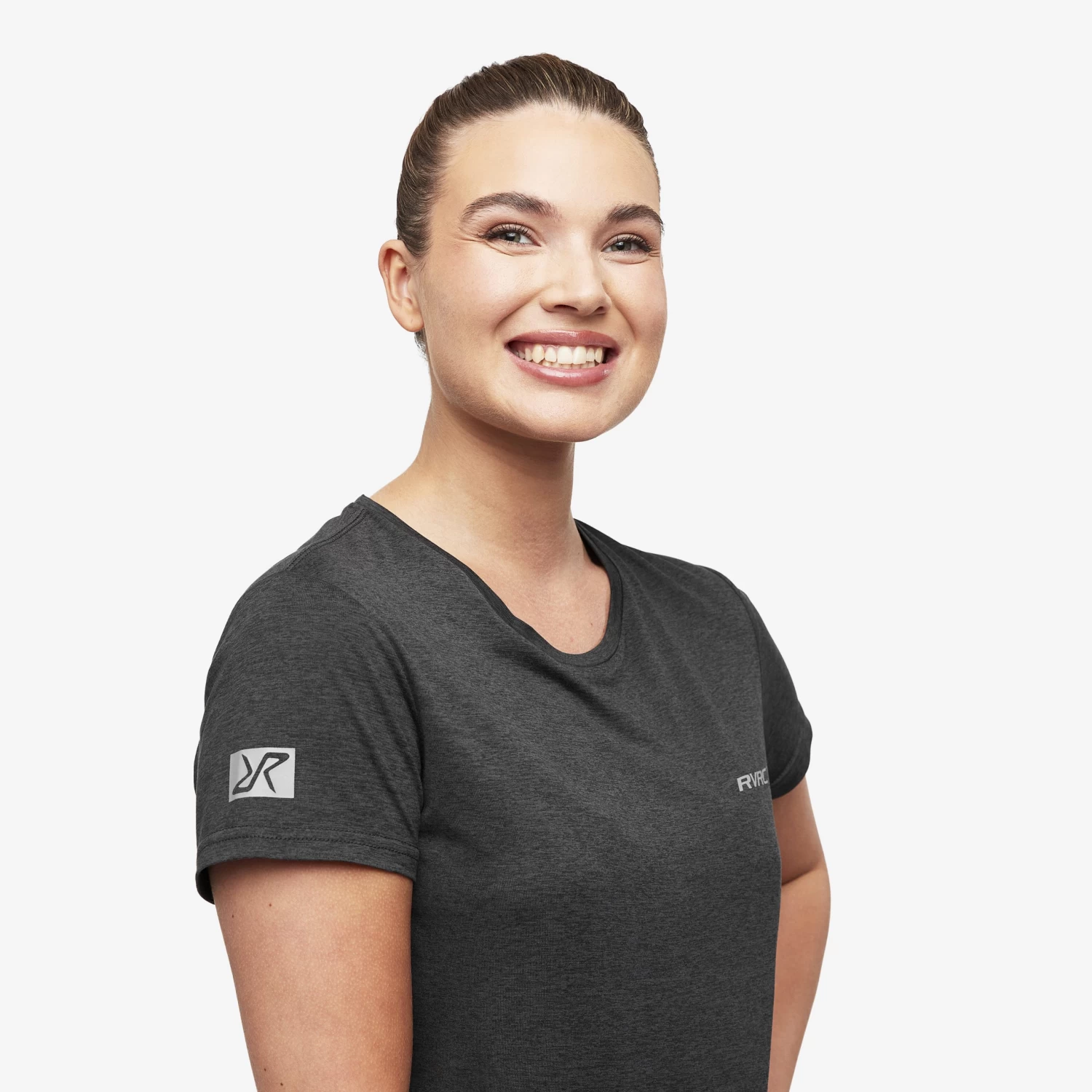 Vagabond Tee Women Black Melange 6 Vagabond Tee Women Black Melange - Image 4