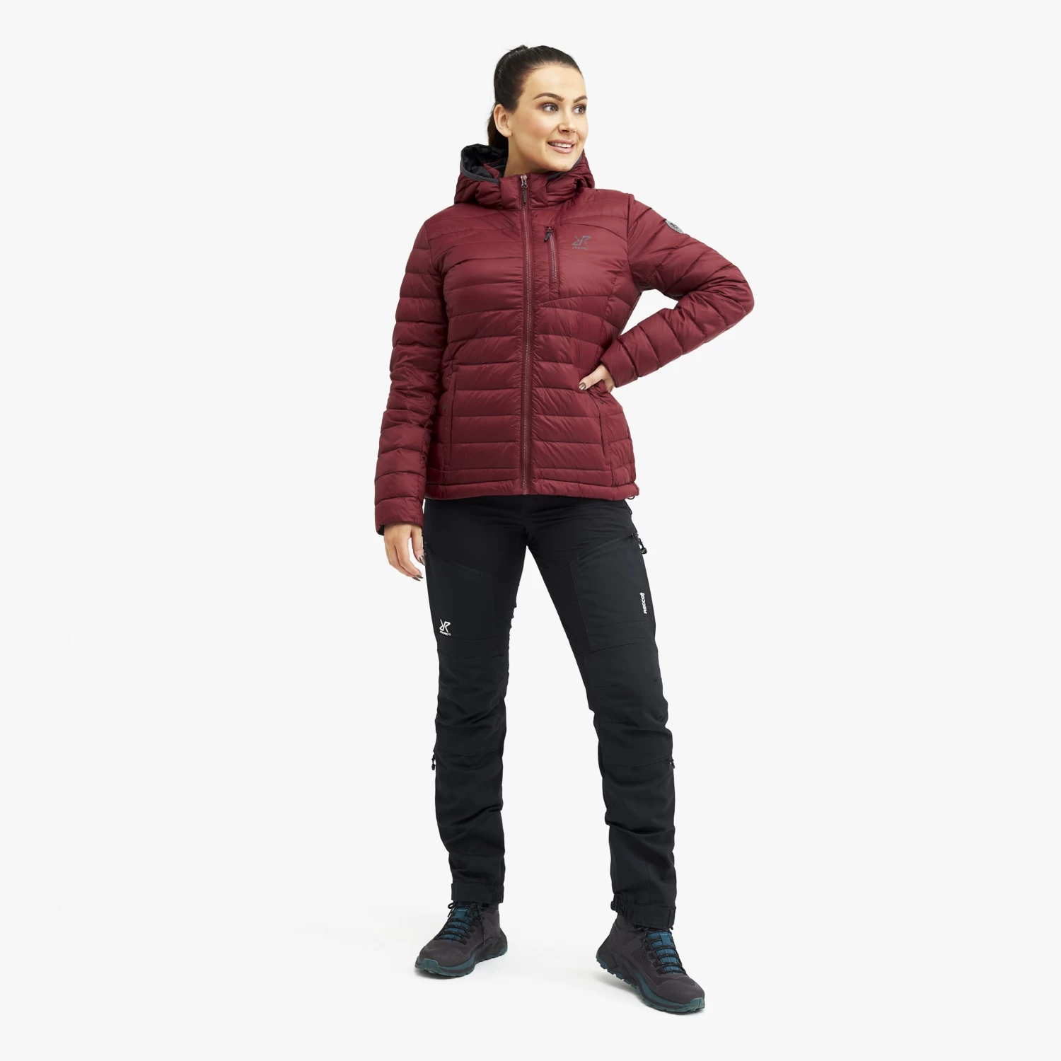 Helium Down Jacket Women Bison Red 4 Helium Down Jacket Women Bison Red - Image 2