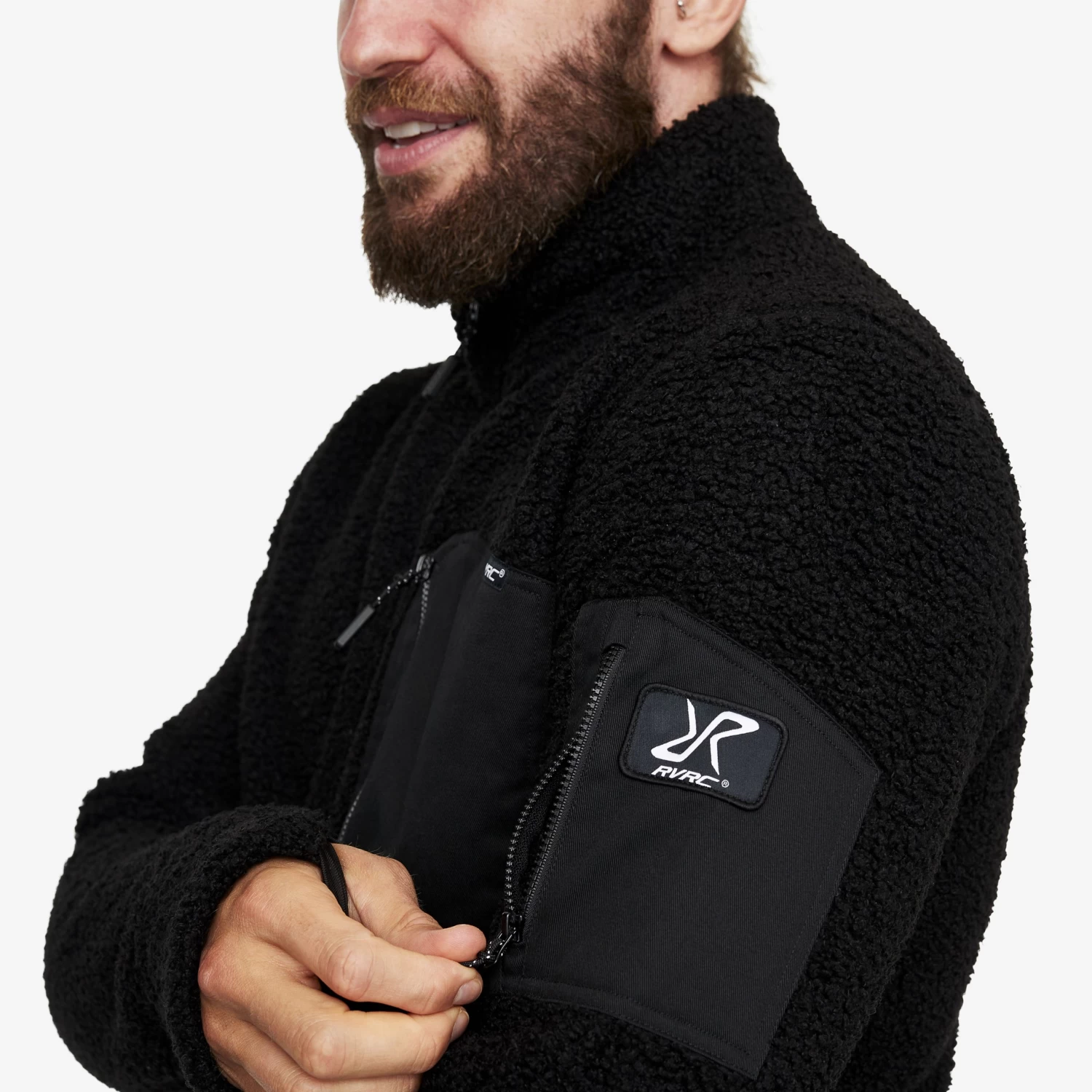 Bigfoot Pile Fleece Men Jetblack 5 Bigfoot Pile Fleece Men Jetblack - Image 3