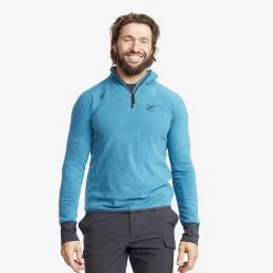 Trekker Fleece Men Saxony Blue