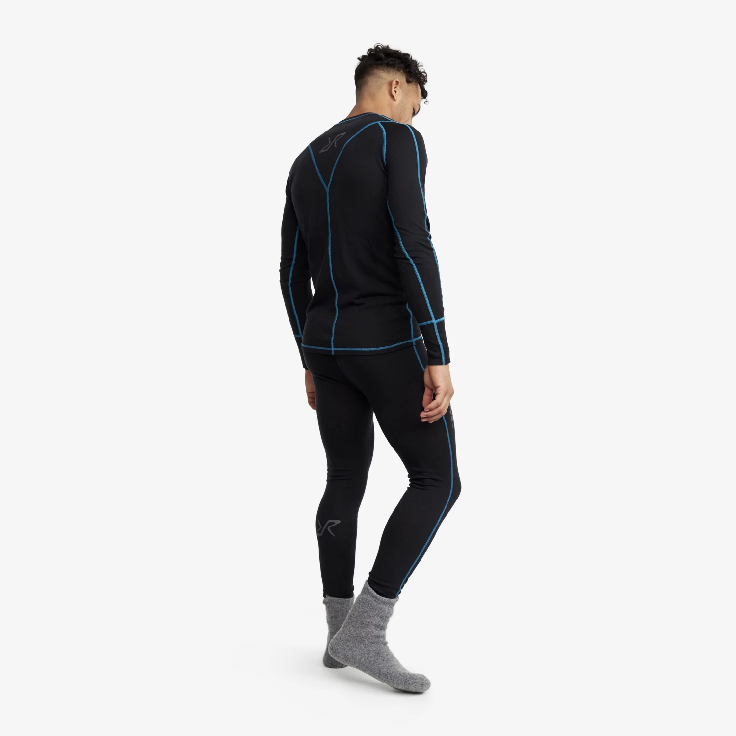 Outright Merino Top Men Black 5 Outright Merino Top Men Black - Image 3
