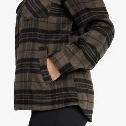 Lumber Jacket Women Mud/Black -Clothing Sales Store 85bd6b6a 26cd 498f b008 e8e176aaef53