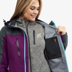 Silence Proshell Jacket Women Purple Rain -Clothing Sales Store 9339518f 540c 4427 91c1 7a0e72a432ec