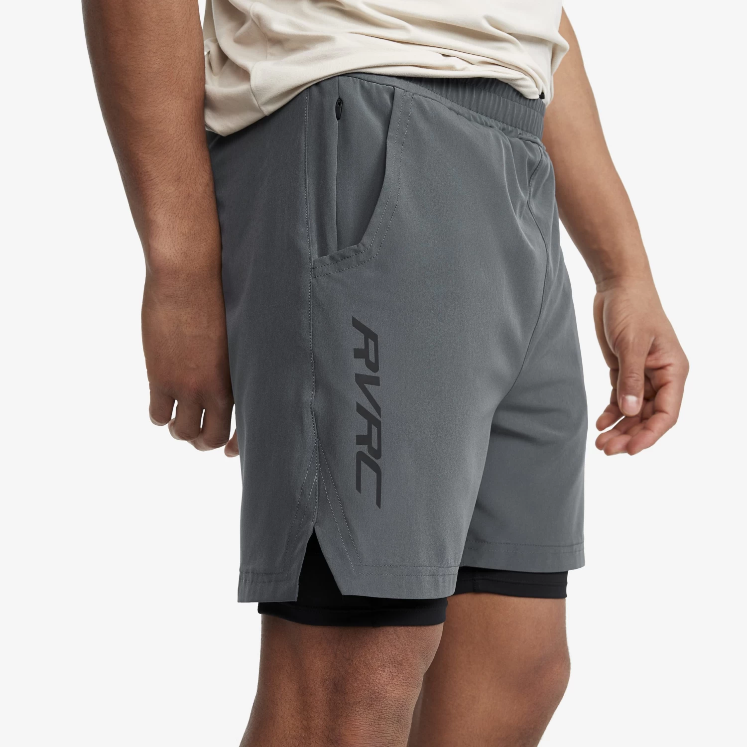 2-in-1 Shorts Men Turbulence Blue 6 2-in-1 Shorts Men Turbulence Blue - Image 4