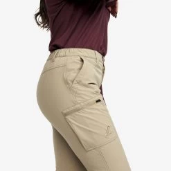 Loyal 3/4 Stretch Trousers Women Khaki -Clothing Sales Store 9a239164 d0f9 4efb bb2d 9e51d0660a22