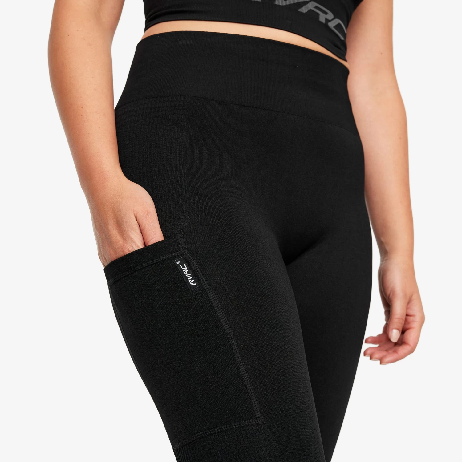 Descent Seamless Leggings Women Jetblack 6 Descent Seamless Leggings Women Jetblack - Image 4
