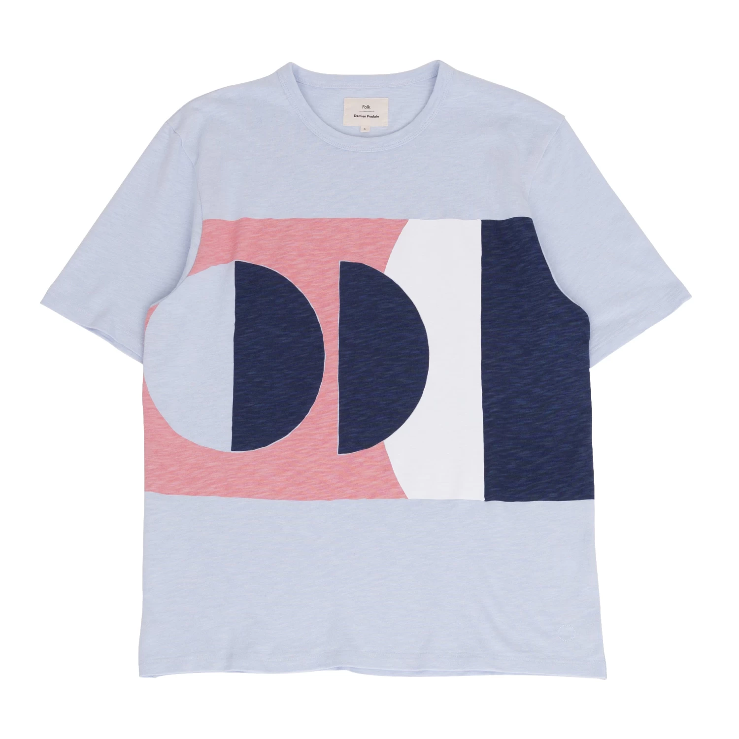 Flag Tee - Ice Blue Moon DP 3 Flag Tee - Ice Blue Moon DP