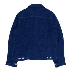 Prism Jacket - Indigo Waffle -Clothing Sales Store AW24pre 043