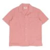 SS Soft Collar Shirt - Coral Texture -Clothing Sales Store AW24pre 053