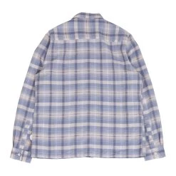 Patch Shirt - Soft Blue Open Check -Clothing Sales Store AW24pre 061