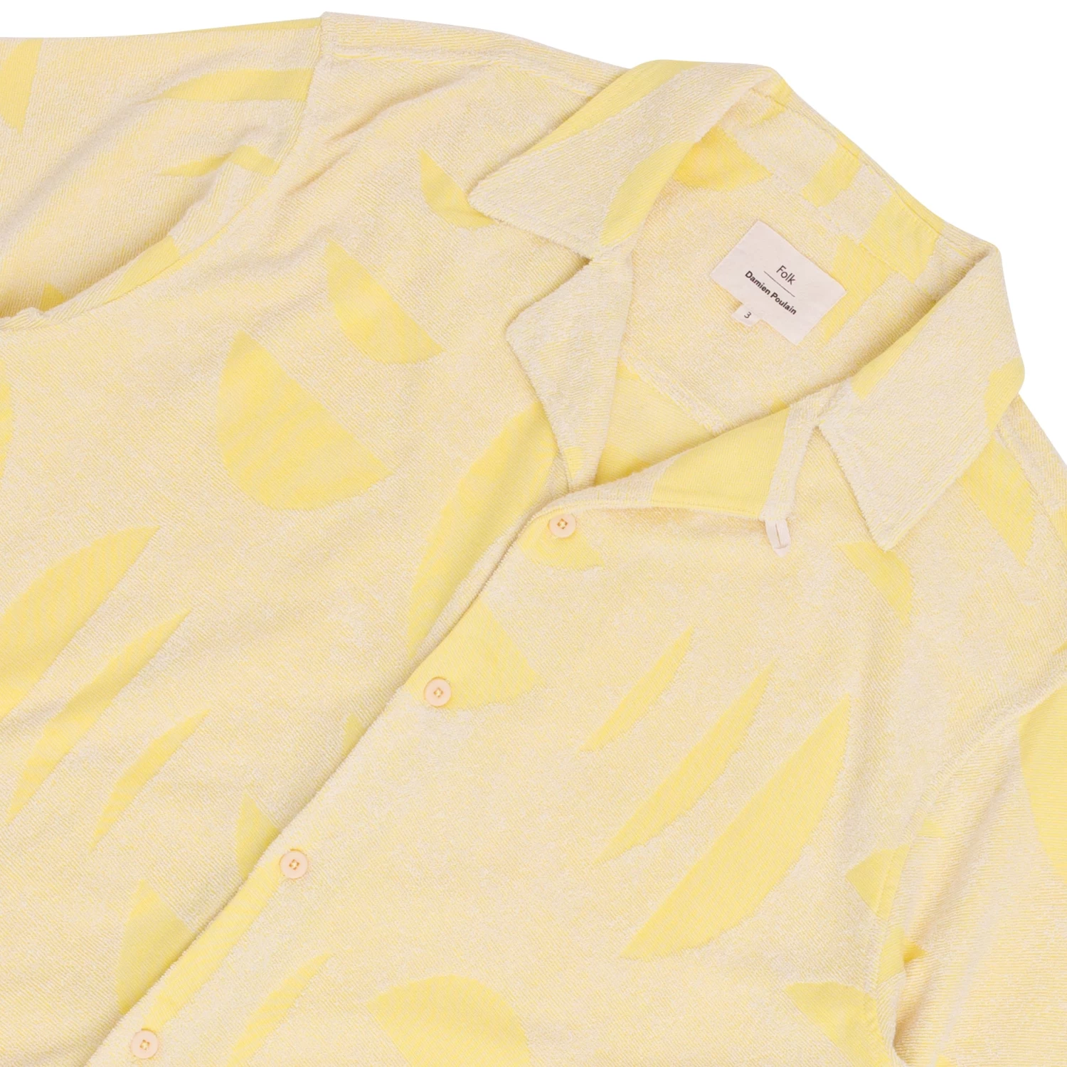 Relaxed Soft Collar Shirt - Yellow Sun DP 8 Relaxed Soft Collar Shirt - Yellow Sun DP - Image 6