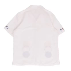 SS Soft Collar Shirt - Ecru Sun Embroidery DP -Clothing Sales Store AW24pre 116