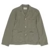 Wide Fit Blazer - Sage Summer Twill -Clothing Sales Store AW24pre 117