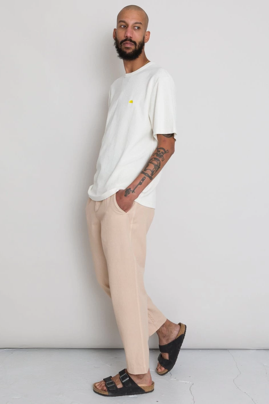 Relaxed Assembly Tee - Stone Terry DP 9 Relaxed Assembly Tee - Stone Terry DP - Image 7