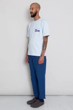 Assembly Pant - Blue Crinkle -Clothing Sales Store AW24preMarcelostyledshots 285