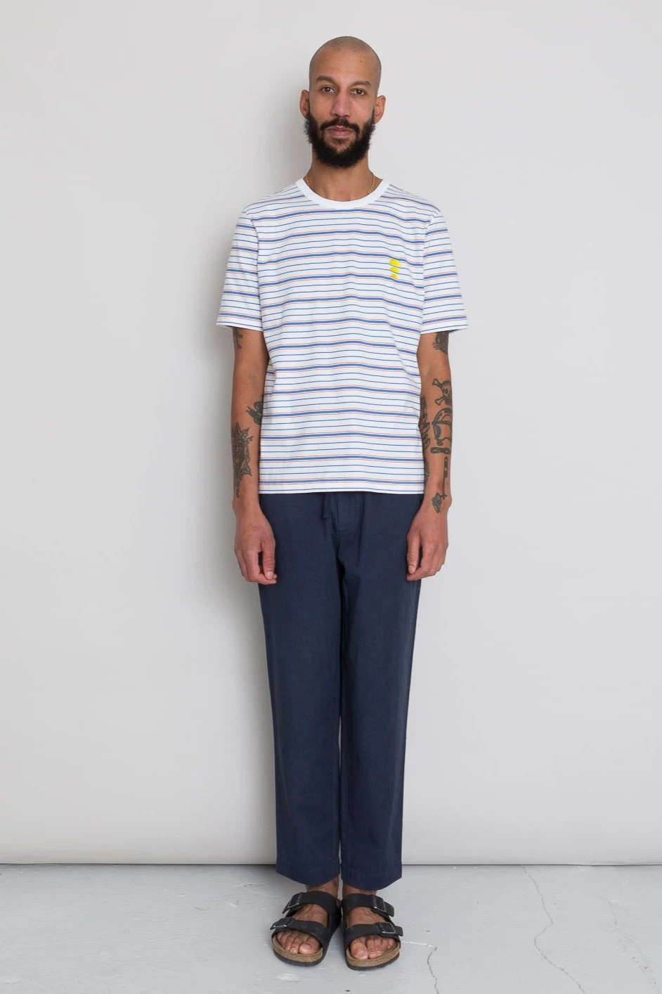 Multistripe Tee - Off White Sun DP 4 Multistripe Tee - Off White Sun DP - Image 2